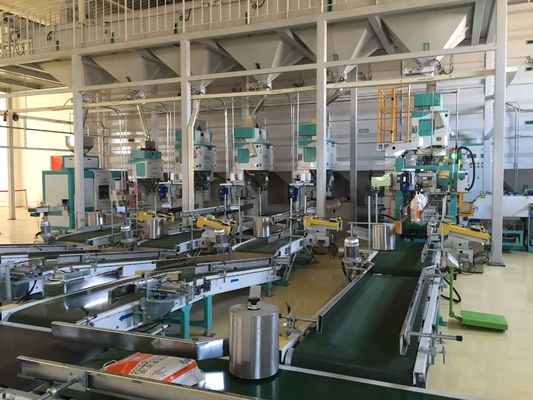 700mm 850mm 고속 자동 자루에 넣기 기계 라인 5kg에서 10kg