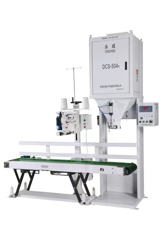 기계 DCS-50A1을 싸는 녹두 콩 플라스틱 미립자 양적 쌀