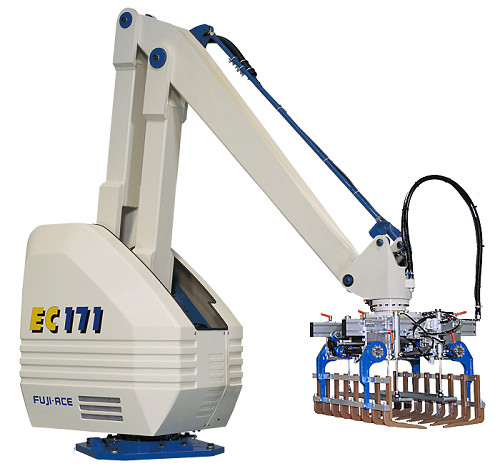 산업 4KVA 100m3/H 로봇식 부대 Palletizer Eco 자동적인 판지 상자 포장기
