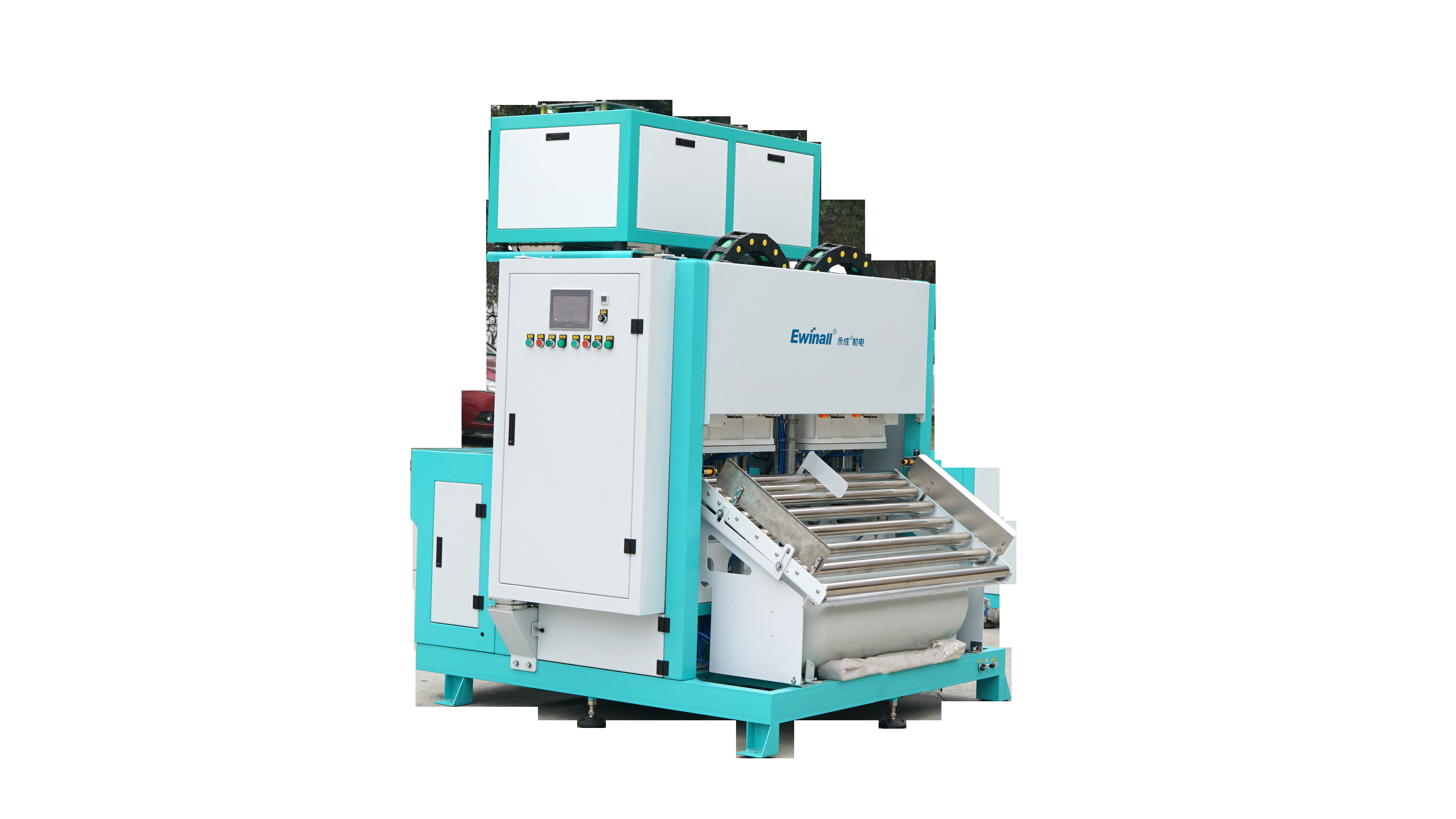 약 밥 진공 포장기 AC380V 0.5kg 10kg 양적 충전물 기계